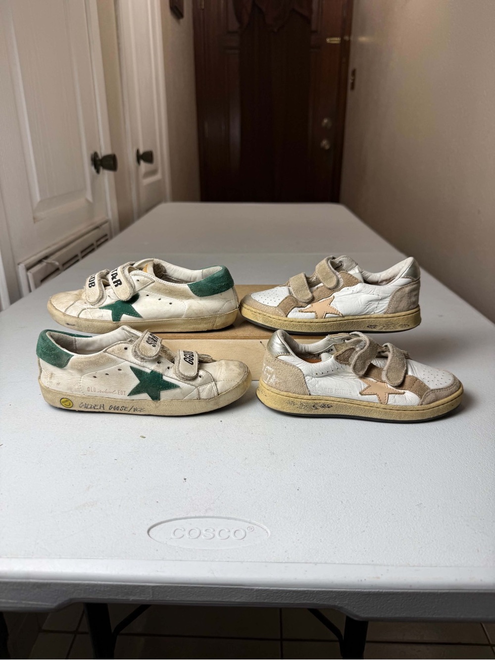 X2 kids golden goose sneakers